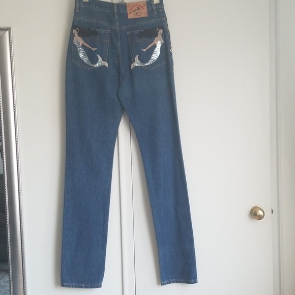 Marc Jacobs Embroidered Jeans - Picture 2 of 7